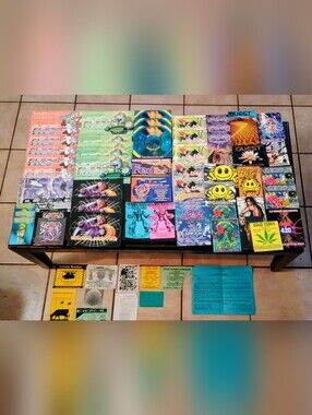 Vintage Bay Area California Flye Lot - Bright Multicolor